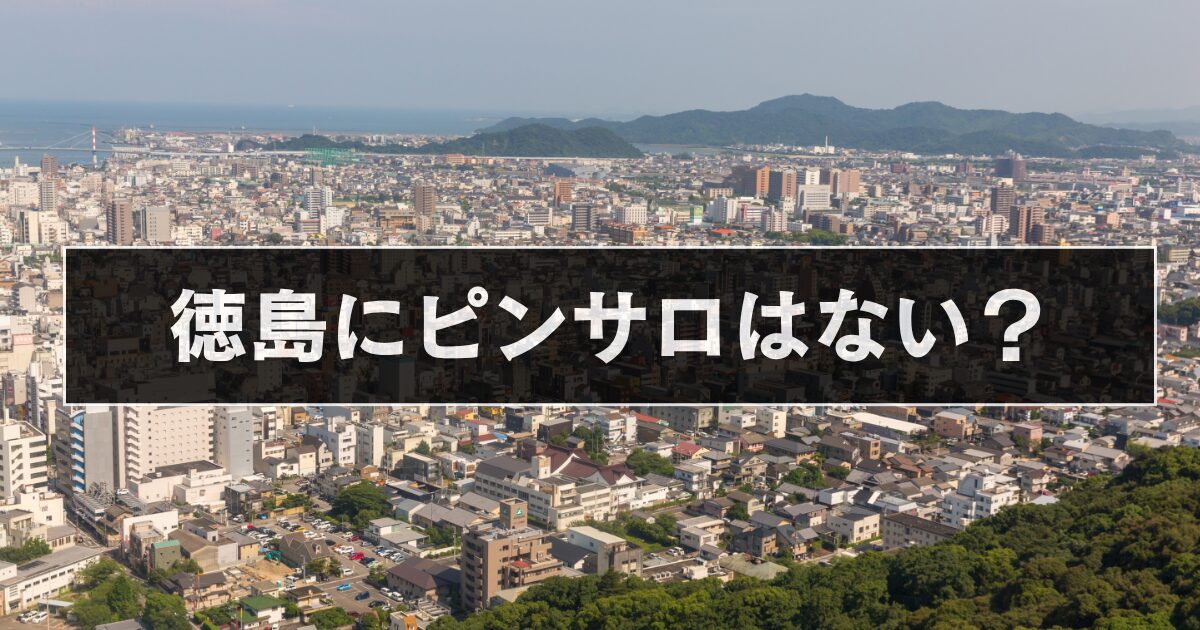 徳島県にピンサロはない