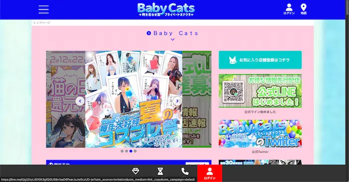 BabyCatsの公式サイト