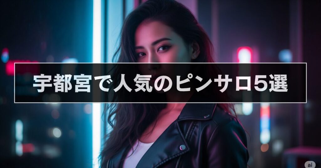 宇都宮で人気のピンサロ5選！【2025年最新版】