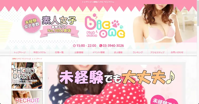 ビックワン公式サイト画像