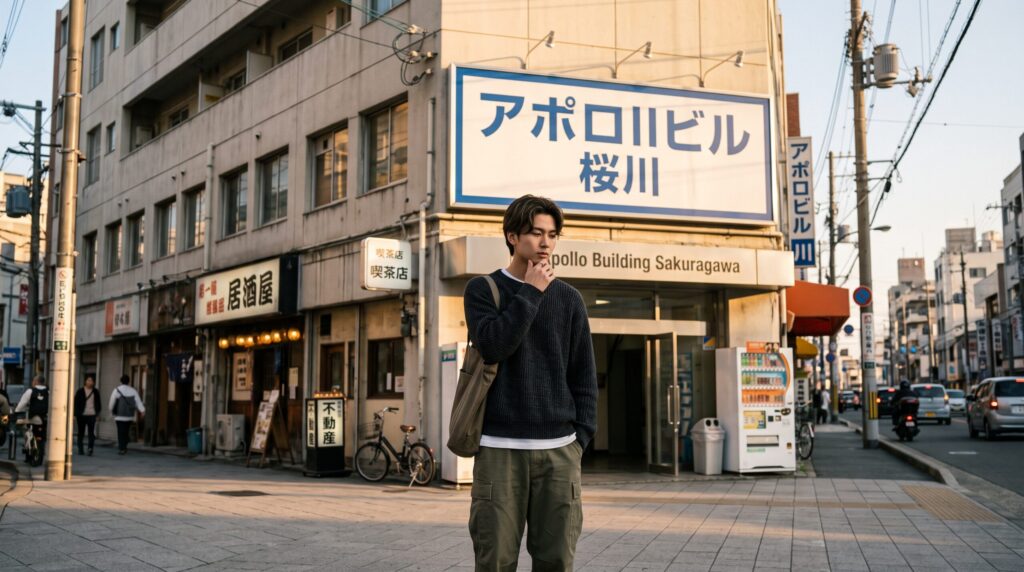 考える男性