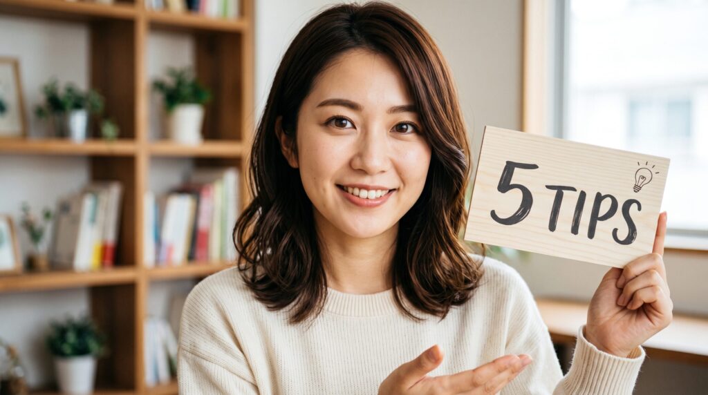 5つのコツ