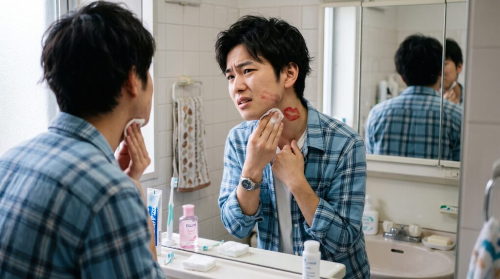 キスマの消し方