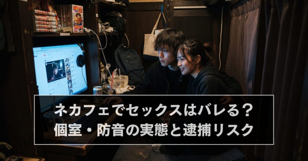 ネカフェでセックスはバレる？