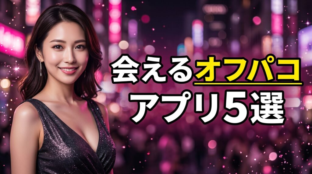 オフパコアプリおすすめ5選！裏垢・Discordより会える方法と先払い詐欺の手口【2026年最新】