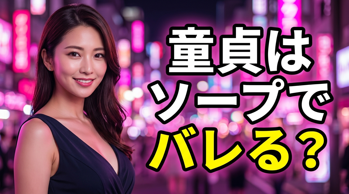 童貞はソープでバレる?初めての店選び・総額相場・当日の流れを初心者向けに徹底解説【2026年最新】
