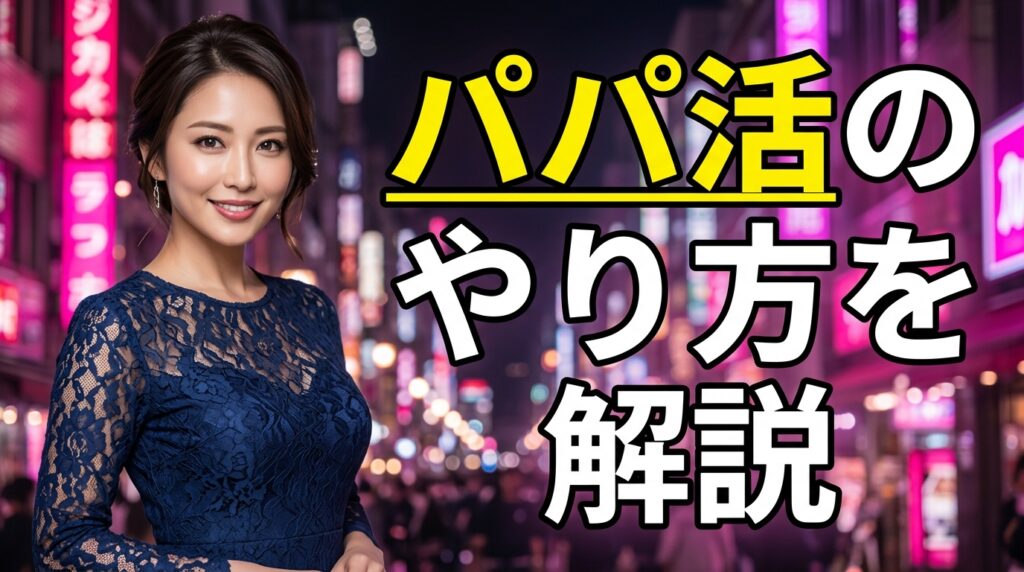 パパ活のやり方を男性向けに解説!始め方8ステップと月の予算・規約や法律で損しないルール【2026年最新】