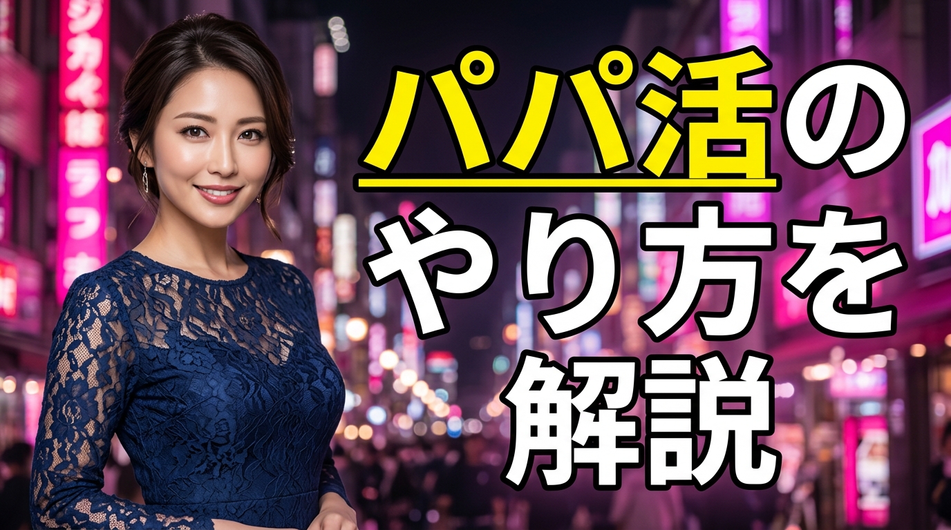パパ活のやり方を男性向けに解説！始め方8ステップと月の予算・規約や法律で損しないルール【2026年最新】
