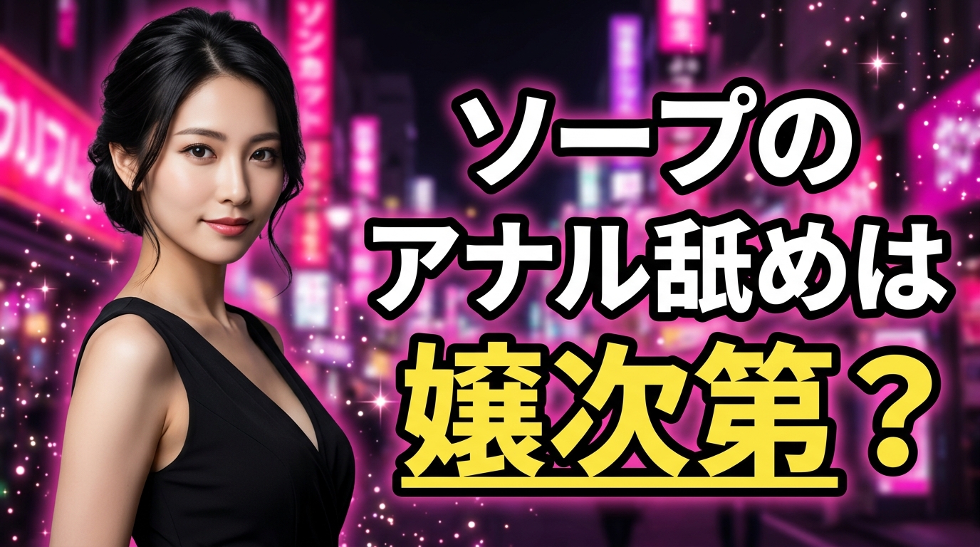 ソープのアナル舐めは嬢次第?即ARが出やすい場面と、してくれる嬢の探し方・頼み方・衛生リスクを徹底解説【2026年最新】