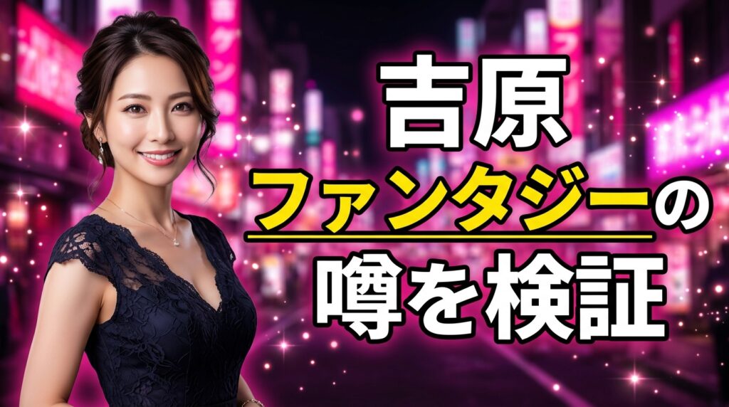 吉原『ファンタジー』でNN・生中出しはできる？総額28,000円の中級ソープを口コミで検証【2026年最新】