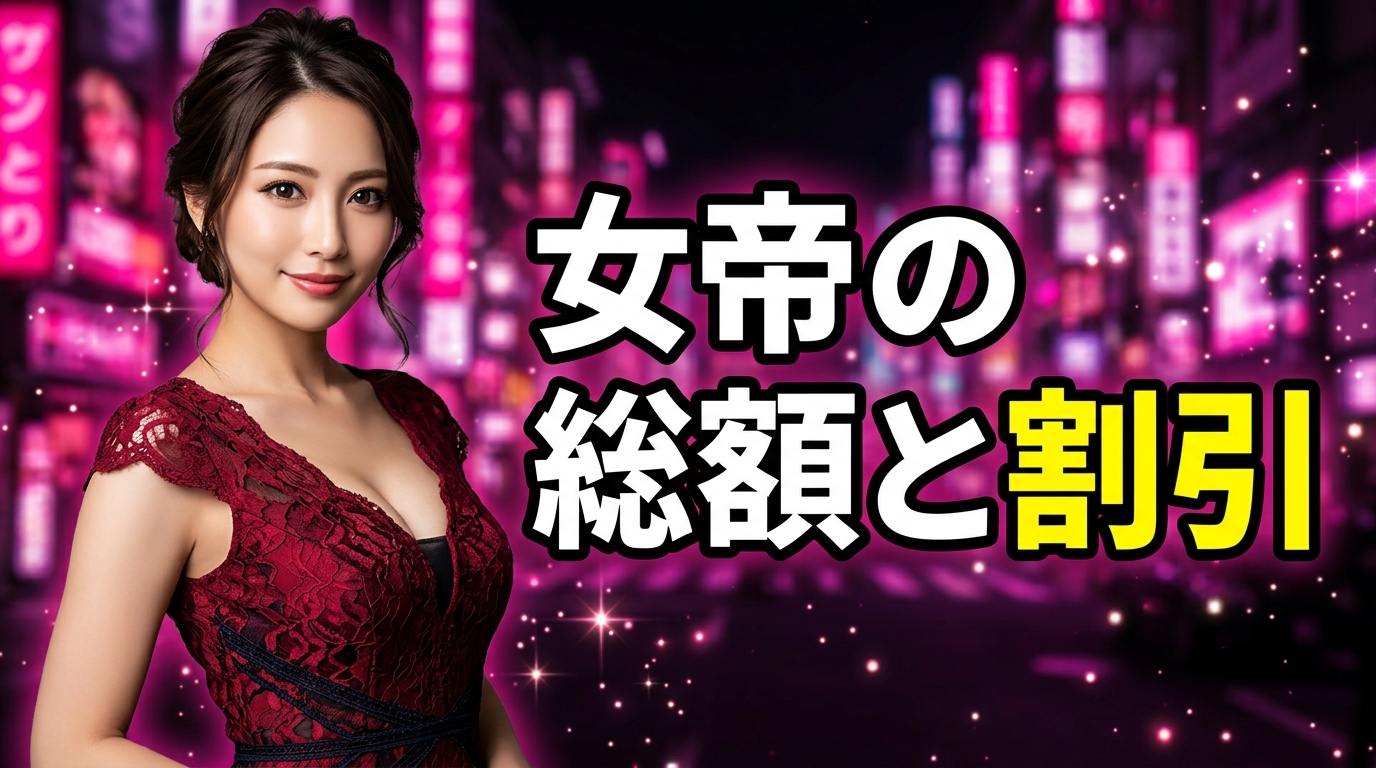 吉原『女帝』の総額は120分83,000円!料金・割引で安く遊ぶ方法とNN(生中出し)事情、口コミまとめ【2026年最新】